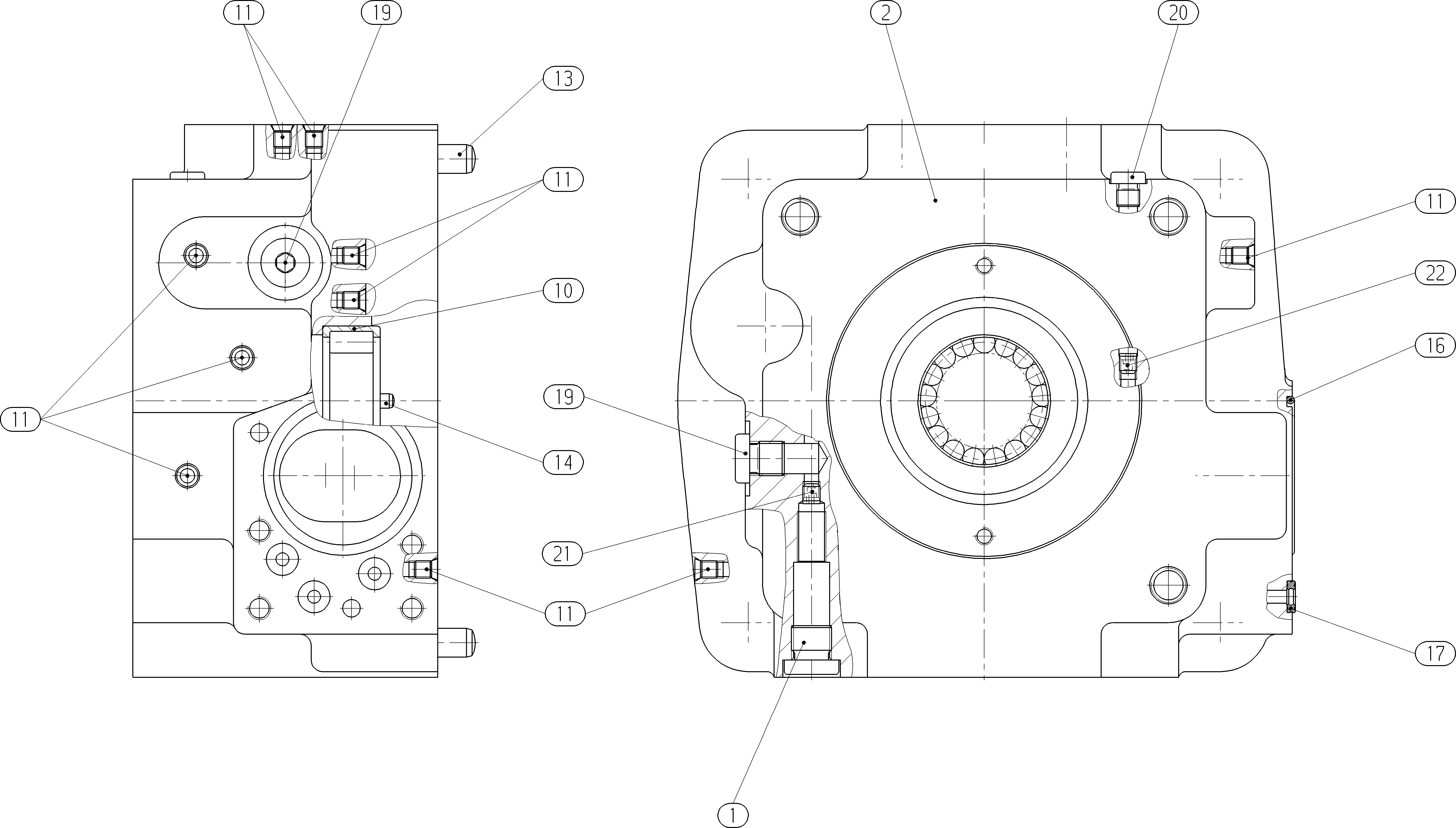CONNECTION PLATE, RL — Drawing