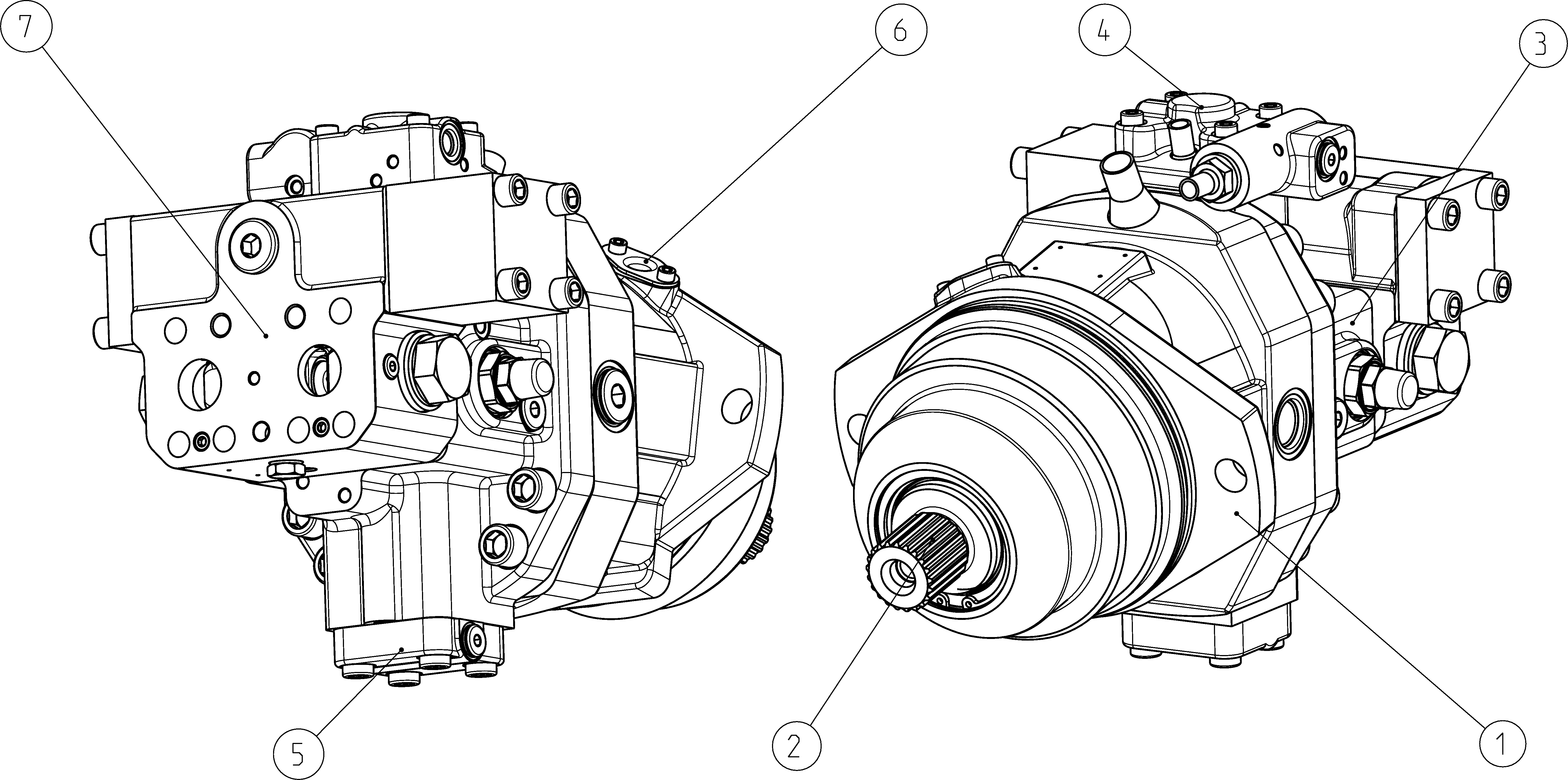A6VE170HP5D10001X/71MWV0S2A18WF-S — Drawing