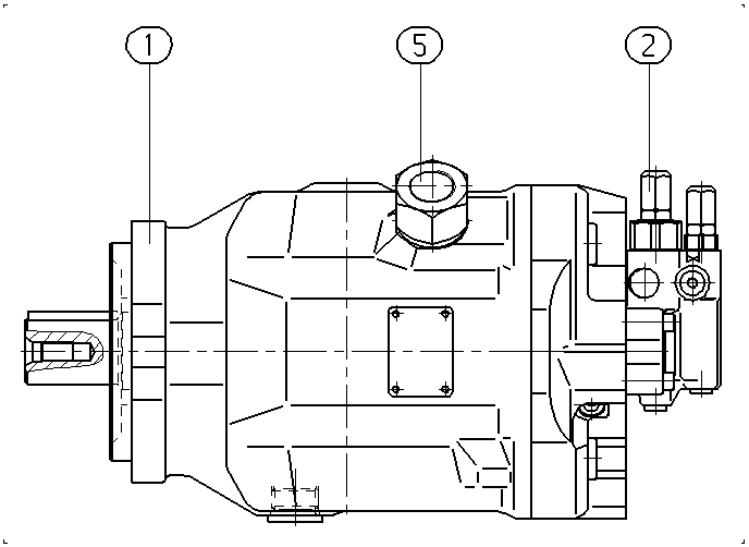 A A10V O 28 DR /31R-VSC11N00 E — Drawing