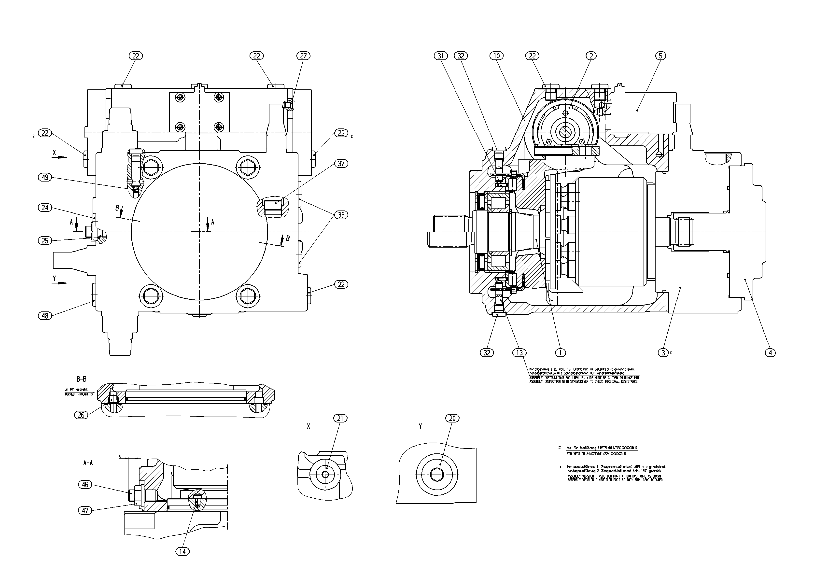 AA4VG71EP3DT1/32R-NTF52F071DC-S — Drawing