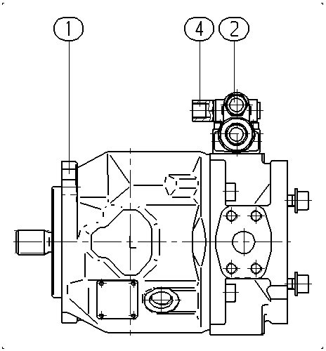 AA10VSO28DFR1/31L-PSA12K52 — Drawing