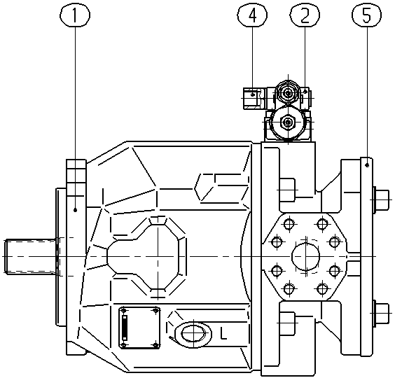 A A10VSO 71 DRG /31L-VRA12KC3 — Drawing