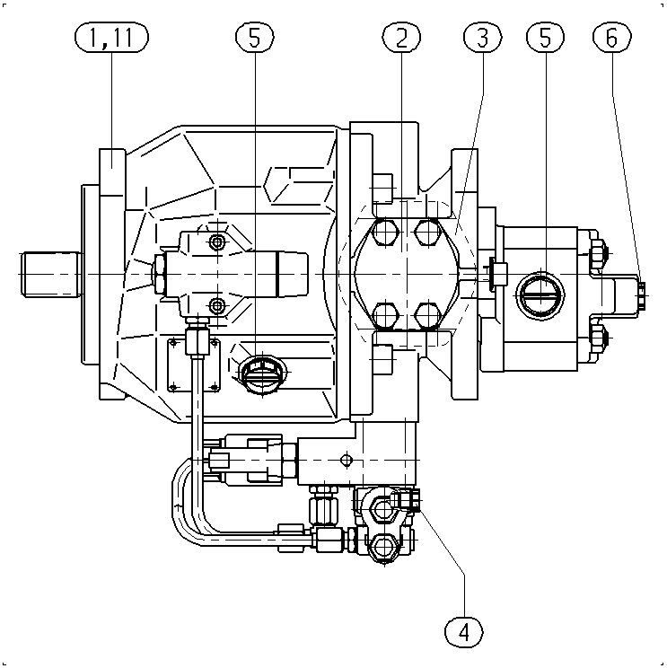 APA10VO74DFLR/31R-VSC12H00-S1337 — Drawing