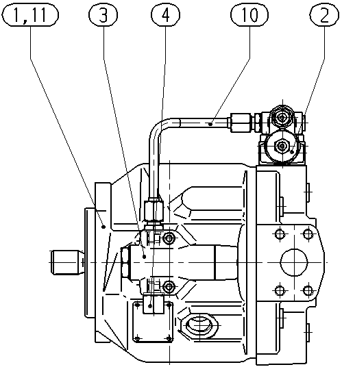 A A10V O 28 DFLR/31L-PSC62N00 — Drawing