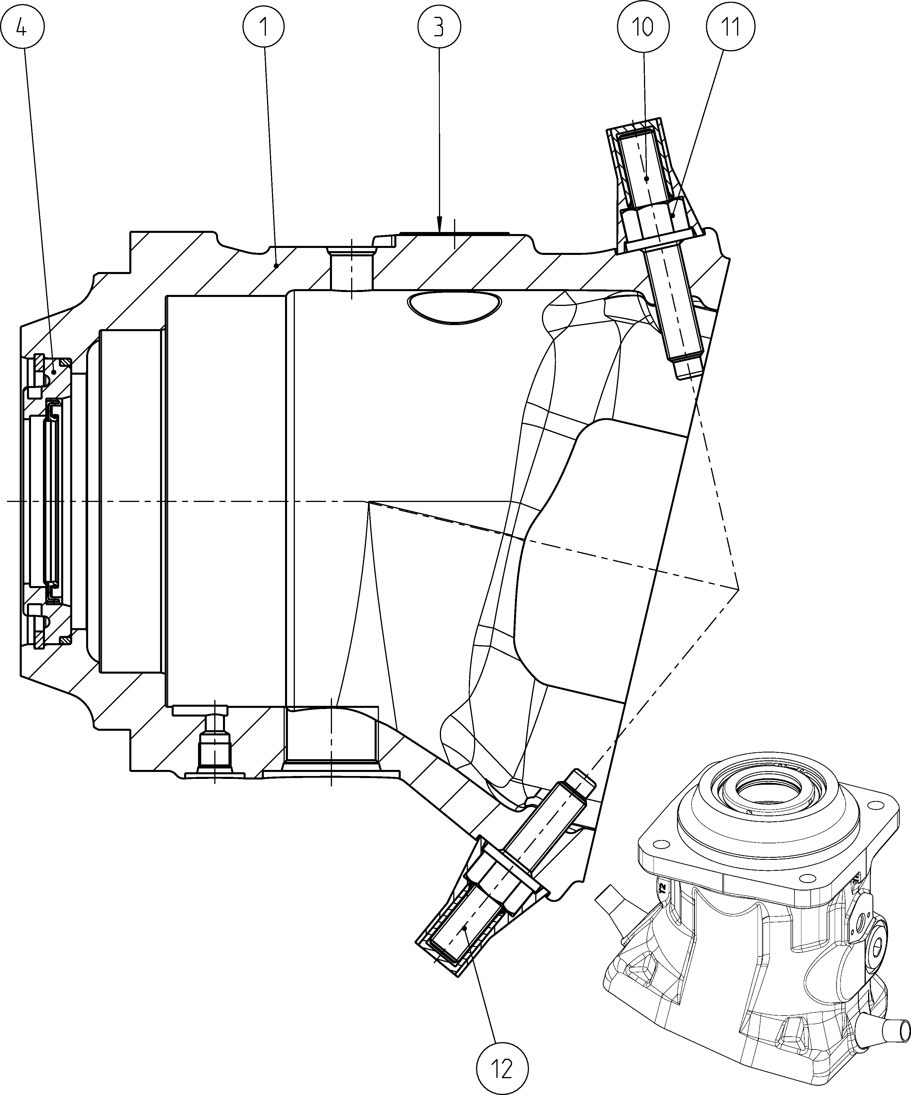 HOUSING — Drawing
