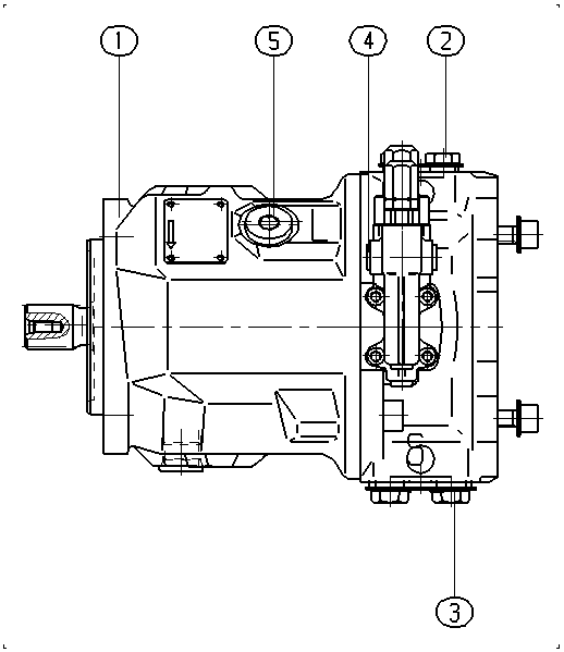 ALA10VO45DRG/31R-PSC12K04 — Drawing
