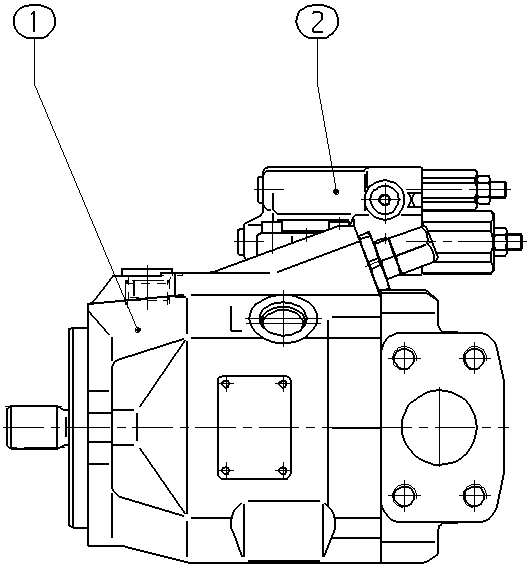 AL A10V O 45 DFR1/52R-VUC64N00 -S1137 — Drawing