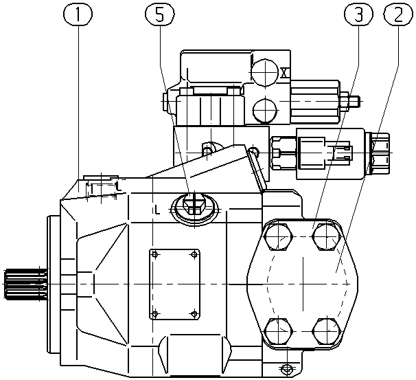 AL A10VNO 63 DR /52R-VWC62N00-S2444*SV* — Drawing