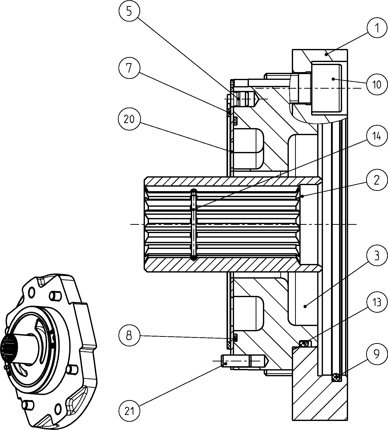 BELL HOUSING — Drawing