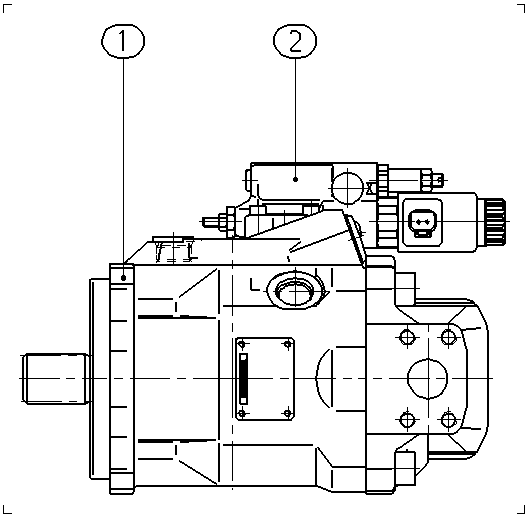 AL A10V O 60ED 72/52L-VSD12N00T — Drawing