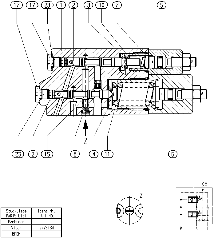 CONTROL VALVE — Drawing
