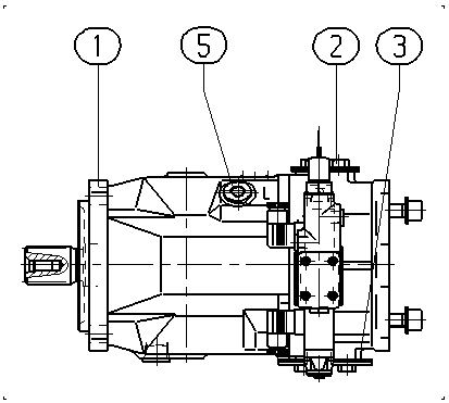 AL A10V O140 DR /31R-PSD12K07 -SO911 — Drawing
