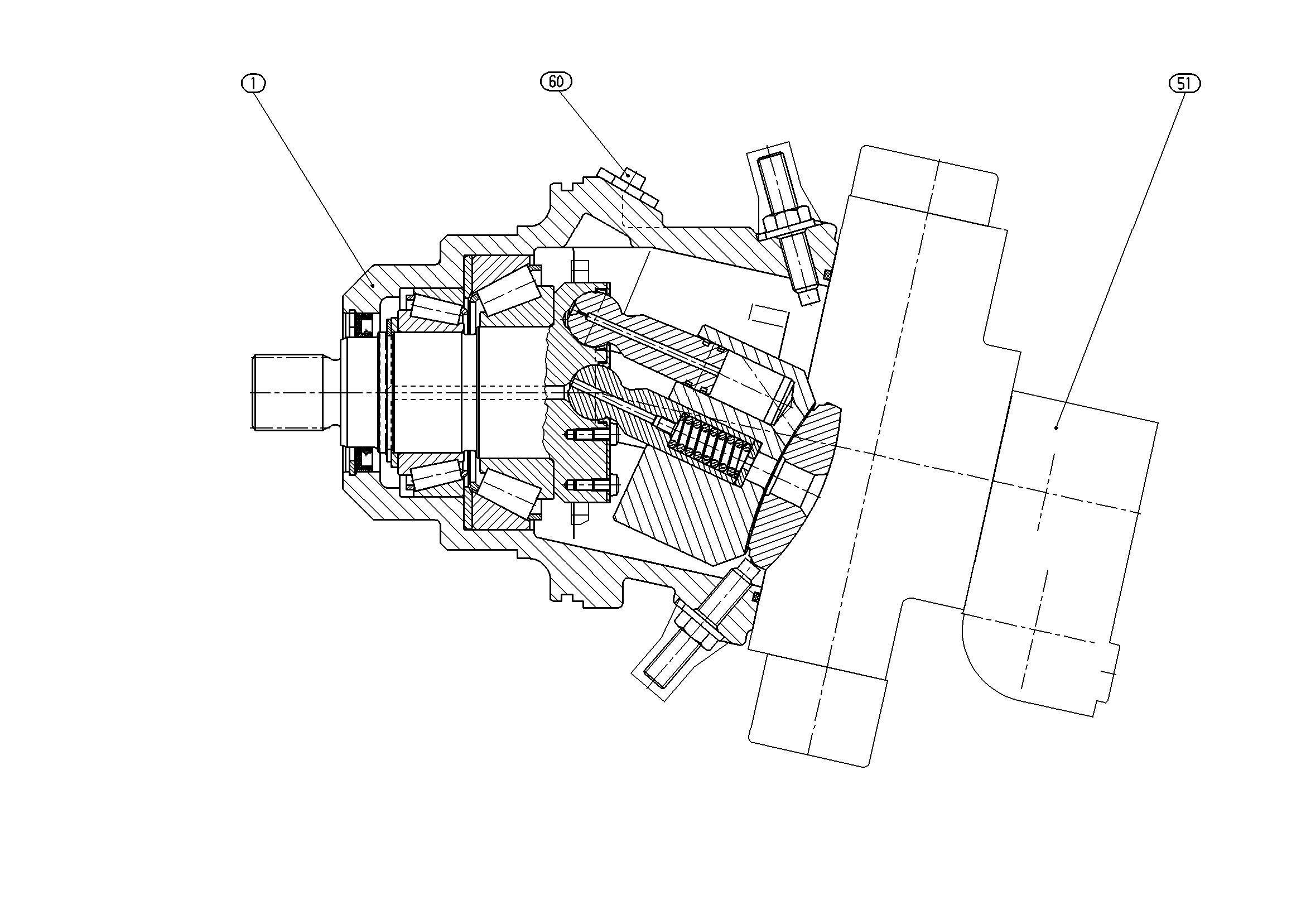 A6VE160HD1D/63W-VZL380FB-SK — Drawing