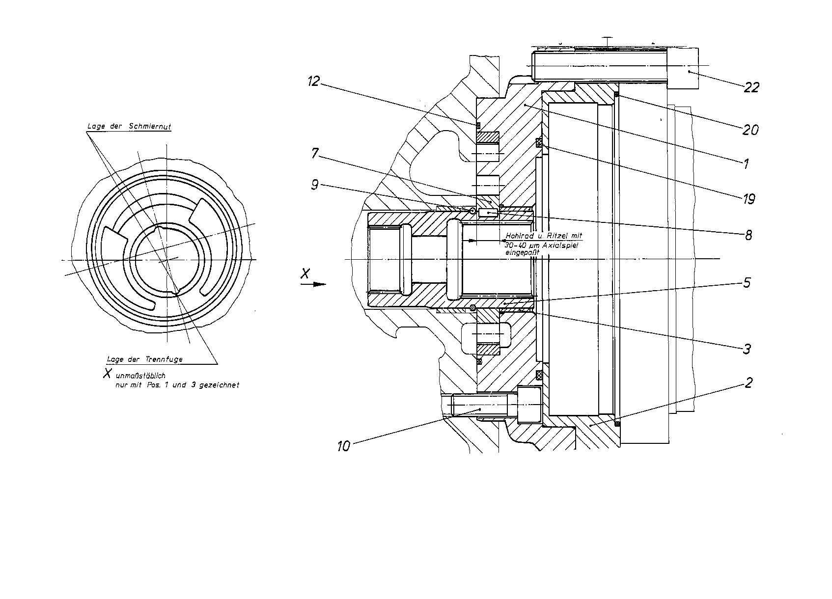 INTERNAL GEAR PUMP — Drawing