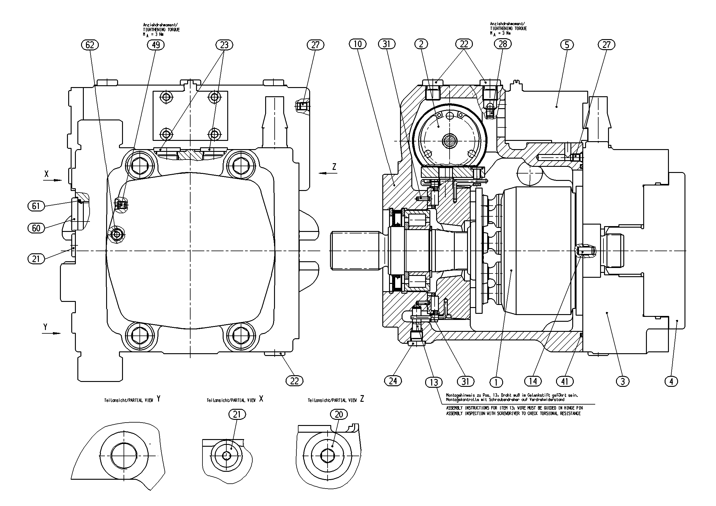 AA10VG63EZ1D1/10R-NSC60F003ST-S — Drawing