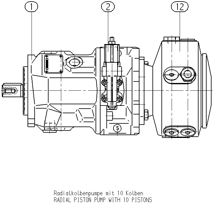 A A10VSO 45 DR /31R-VPA12C28 — Drawing