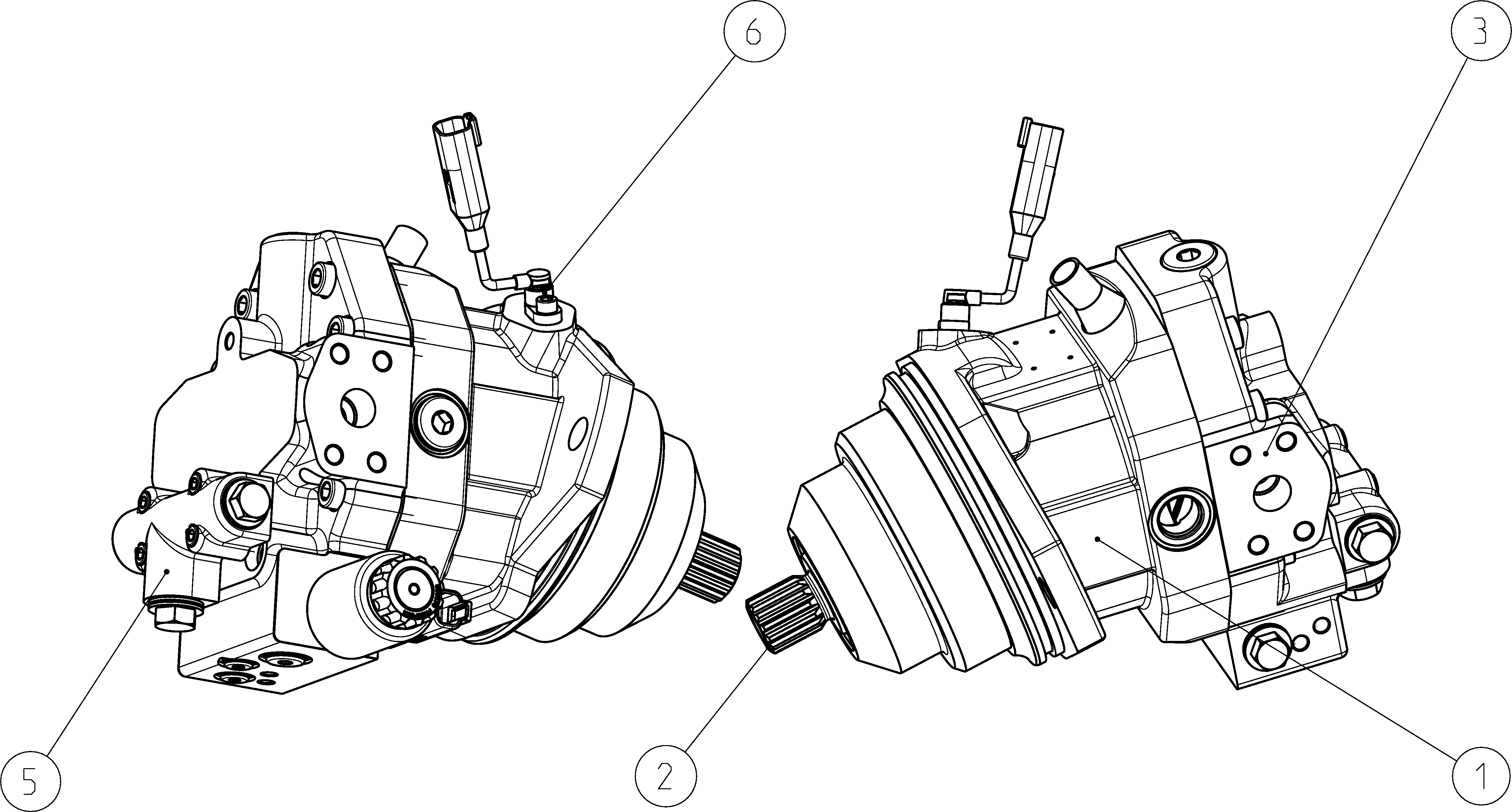 A6VE055EZ800P001B/65MWV0P2Z62DV-0 — Drawing