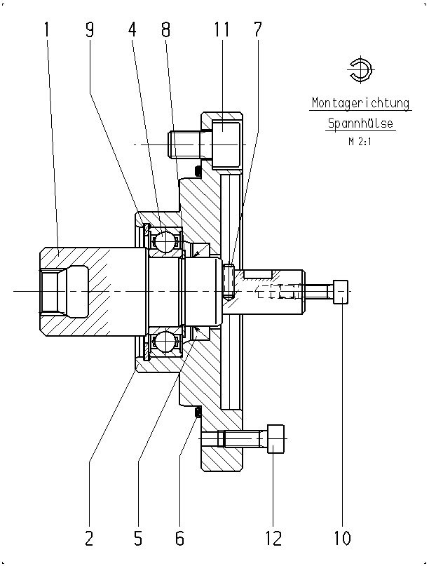 TACHOMETER DRIVE SHAFT — Drawing