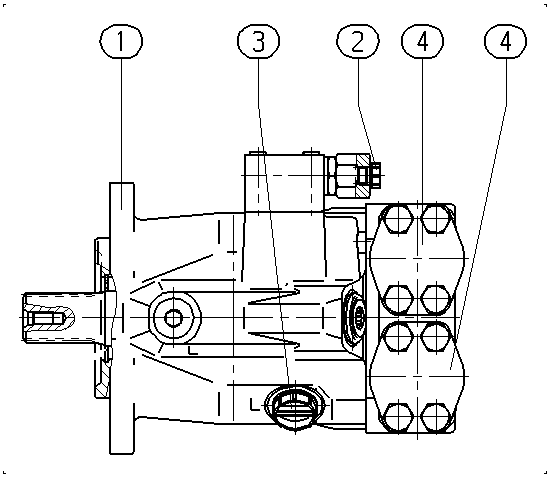 AL A10V M 63 HZ /52W1-VRC60N000 — Drawing