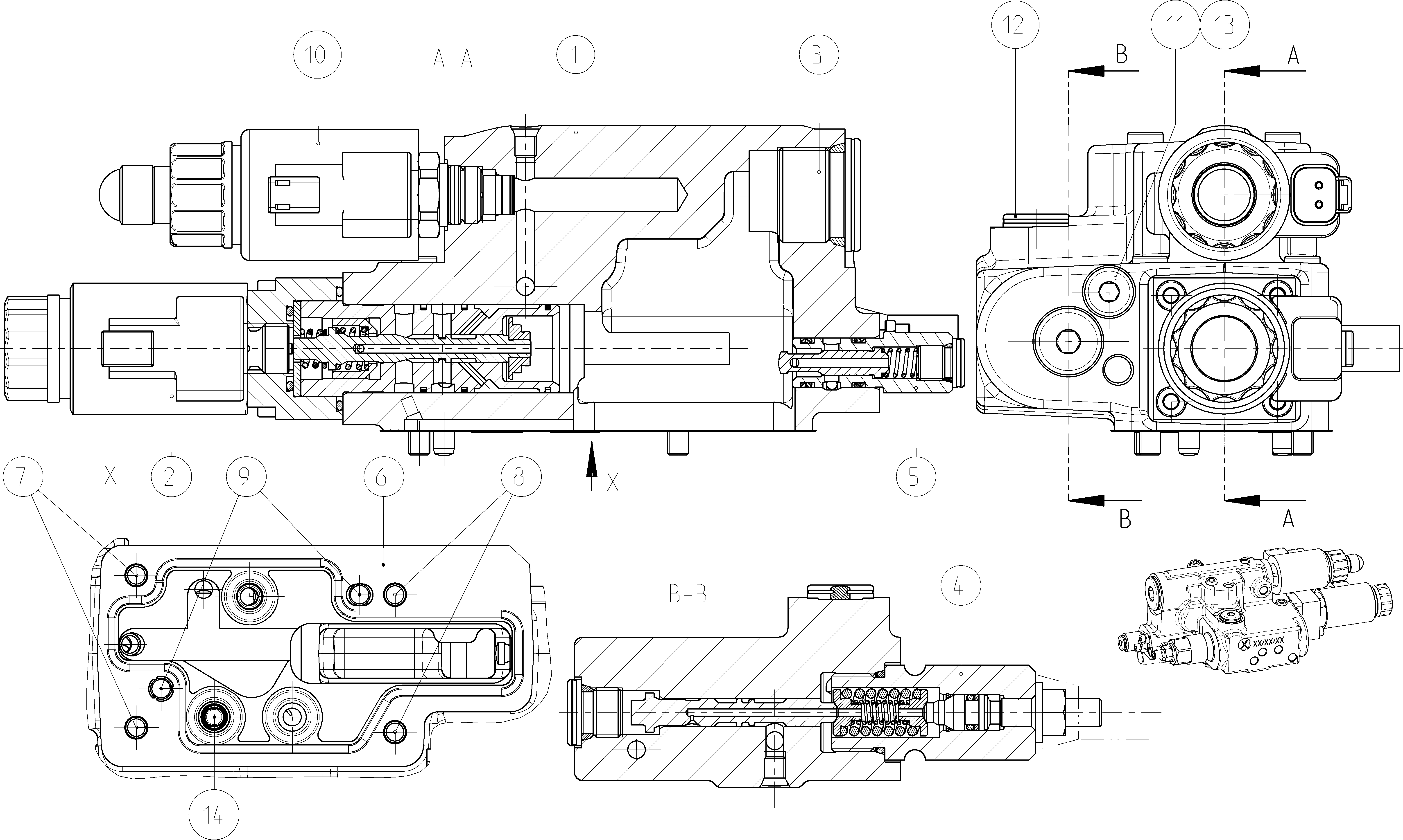 CONTROL VALVE — Drawing