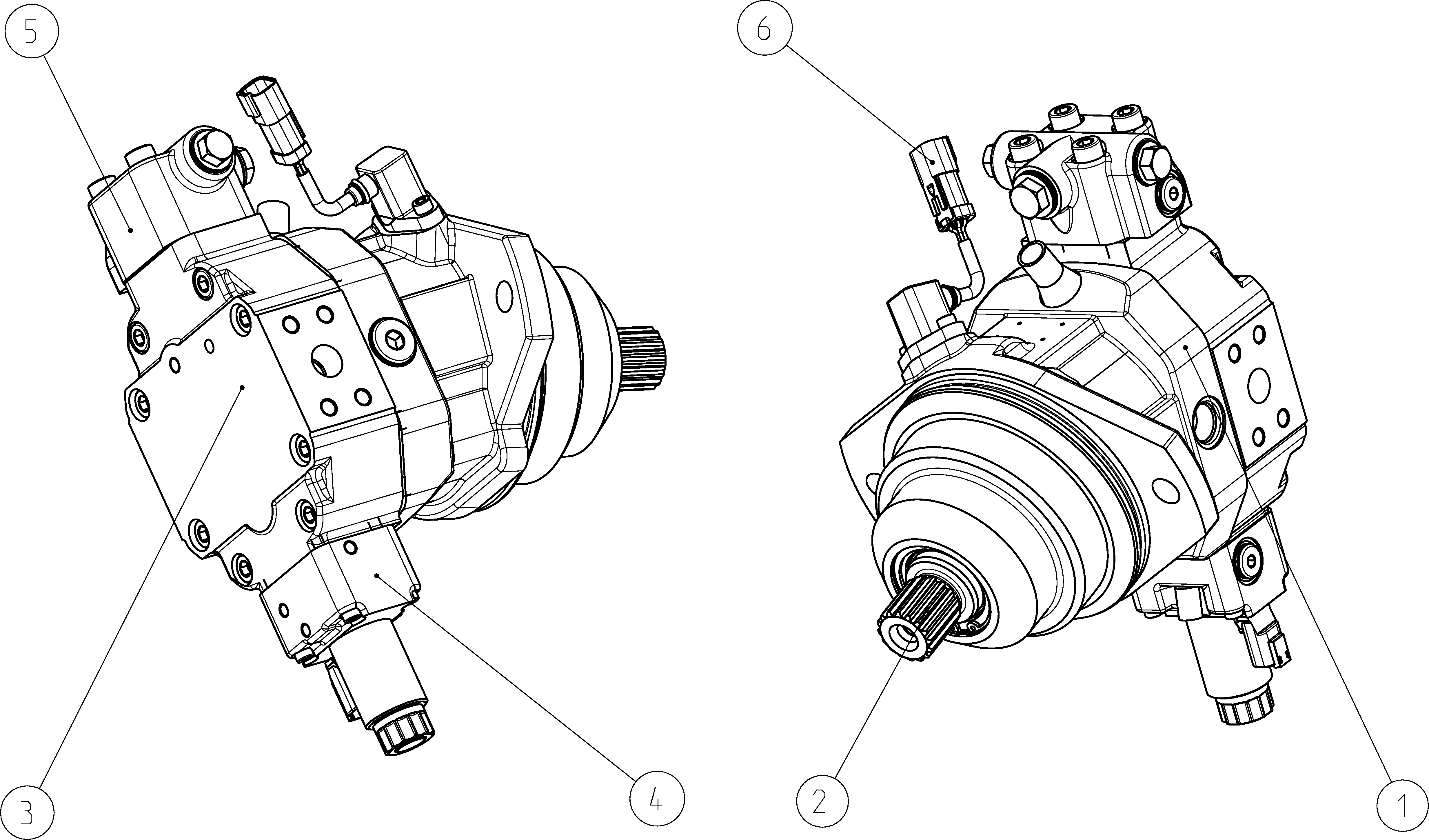 A6VE060EP100P000A/71MWV0P2Z82AH-0 — Drawing