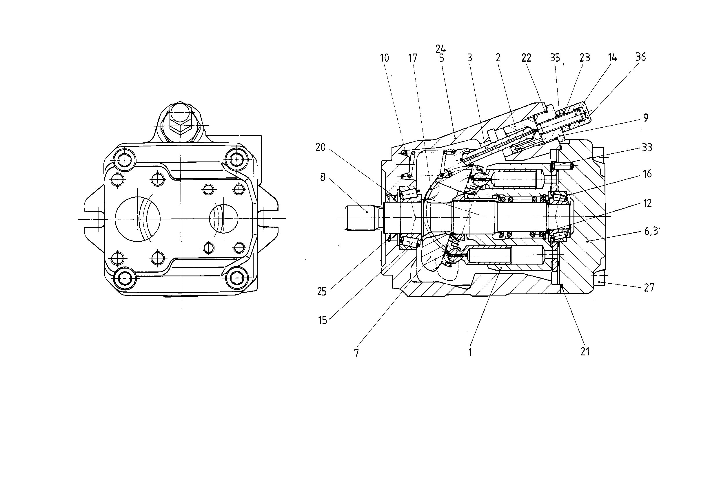 G AA10V O 45 OV /50R-PUC61N00 -SO339 — Drawing