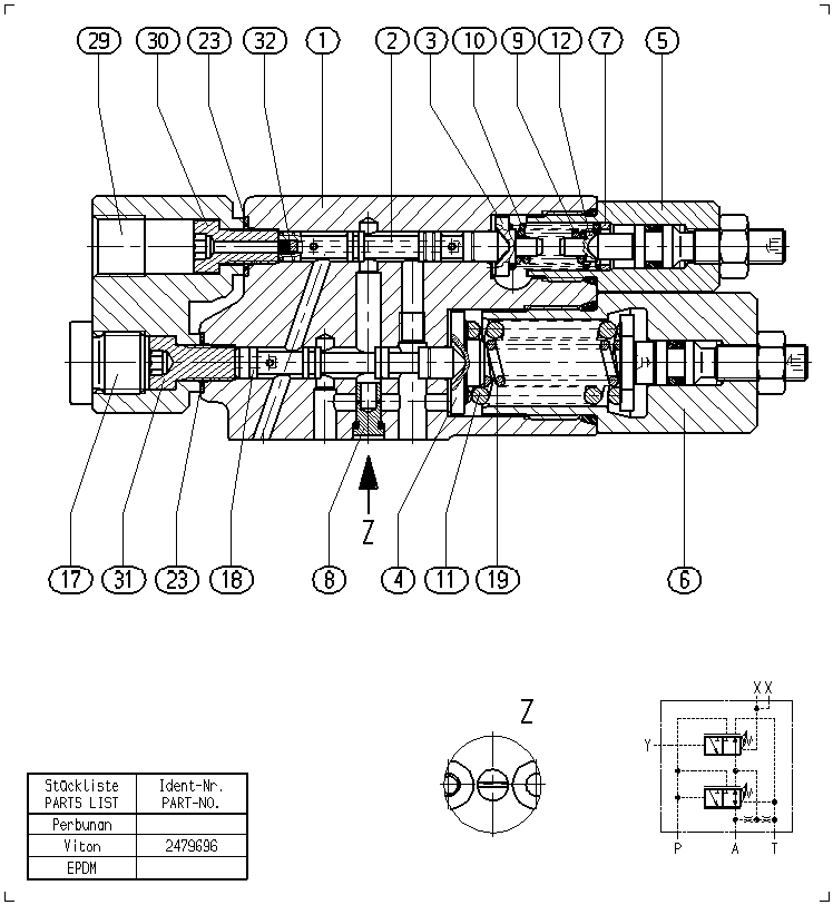 CONTROL VALVE — Drawing