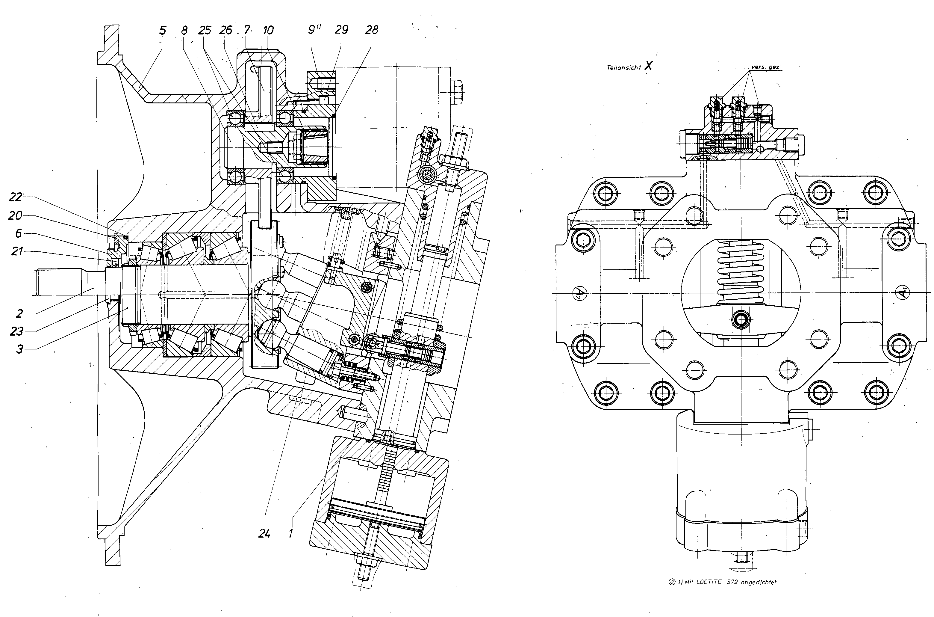 A8VO107SR/60R1-PZG05K46 — Drawing