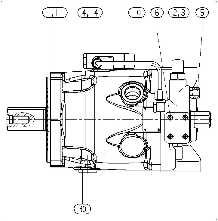 A A10VSO140LA7DS/32R-VPB12N00 — Drawing