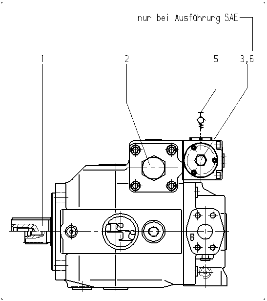 A A4VSO 71 HD1 /11L-PZB13N00 — Drawing
