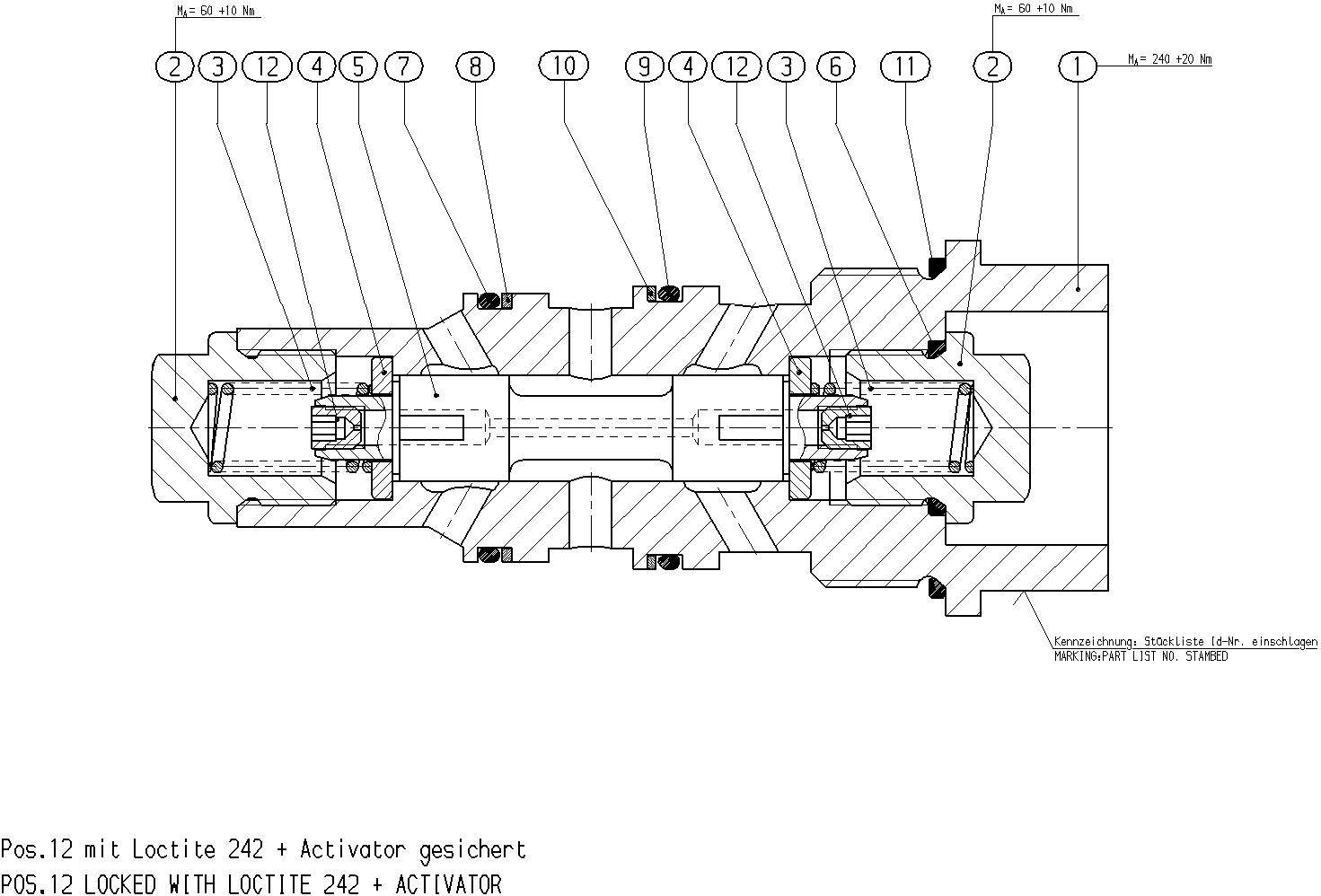 FLUSHING VALVE — Drawing