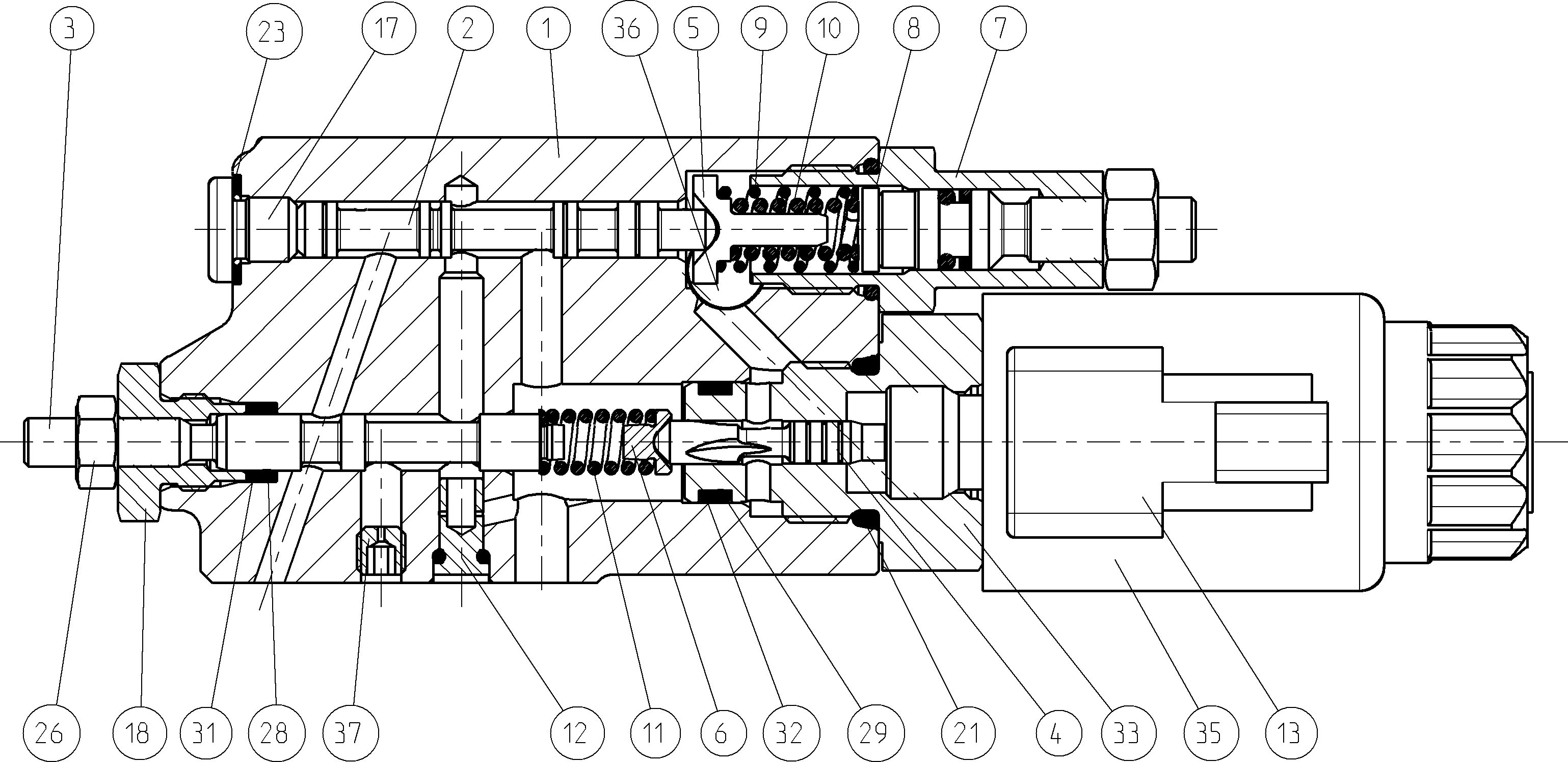 CONTROL VALVE — Drawing