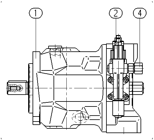 AA10VSO45DFR1/31R-PPA12N00-SO819 — Drawing