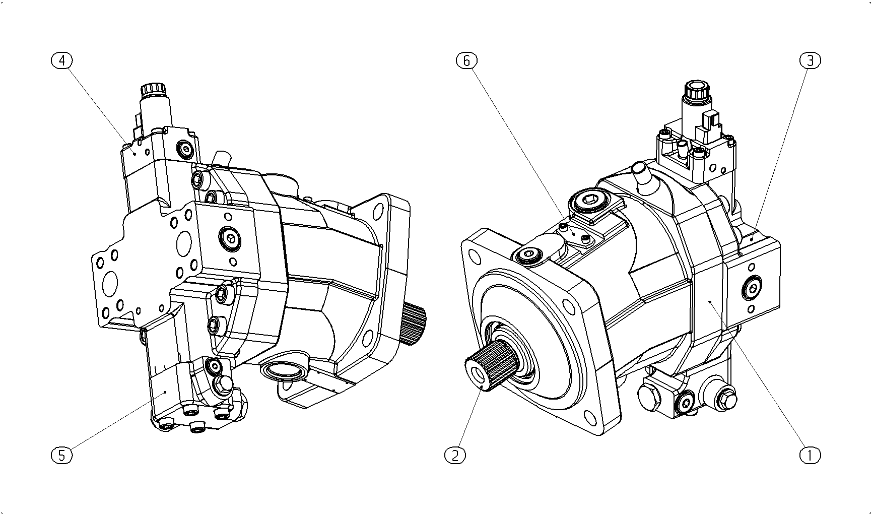 A6VM215EP600P000A/71MWV0S4A21GF-S — Drawing