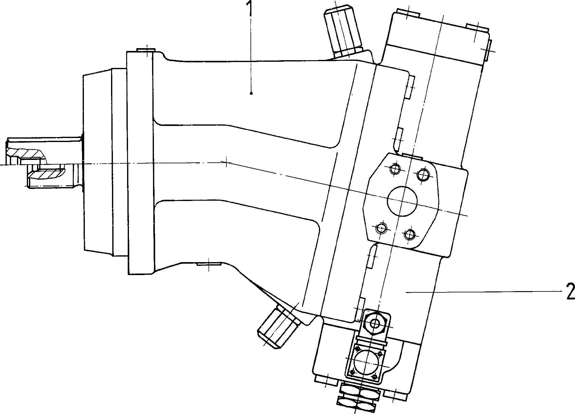 A A6VLM 500 EP2 /63W1-VPH020 A — Drawing