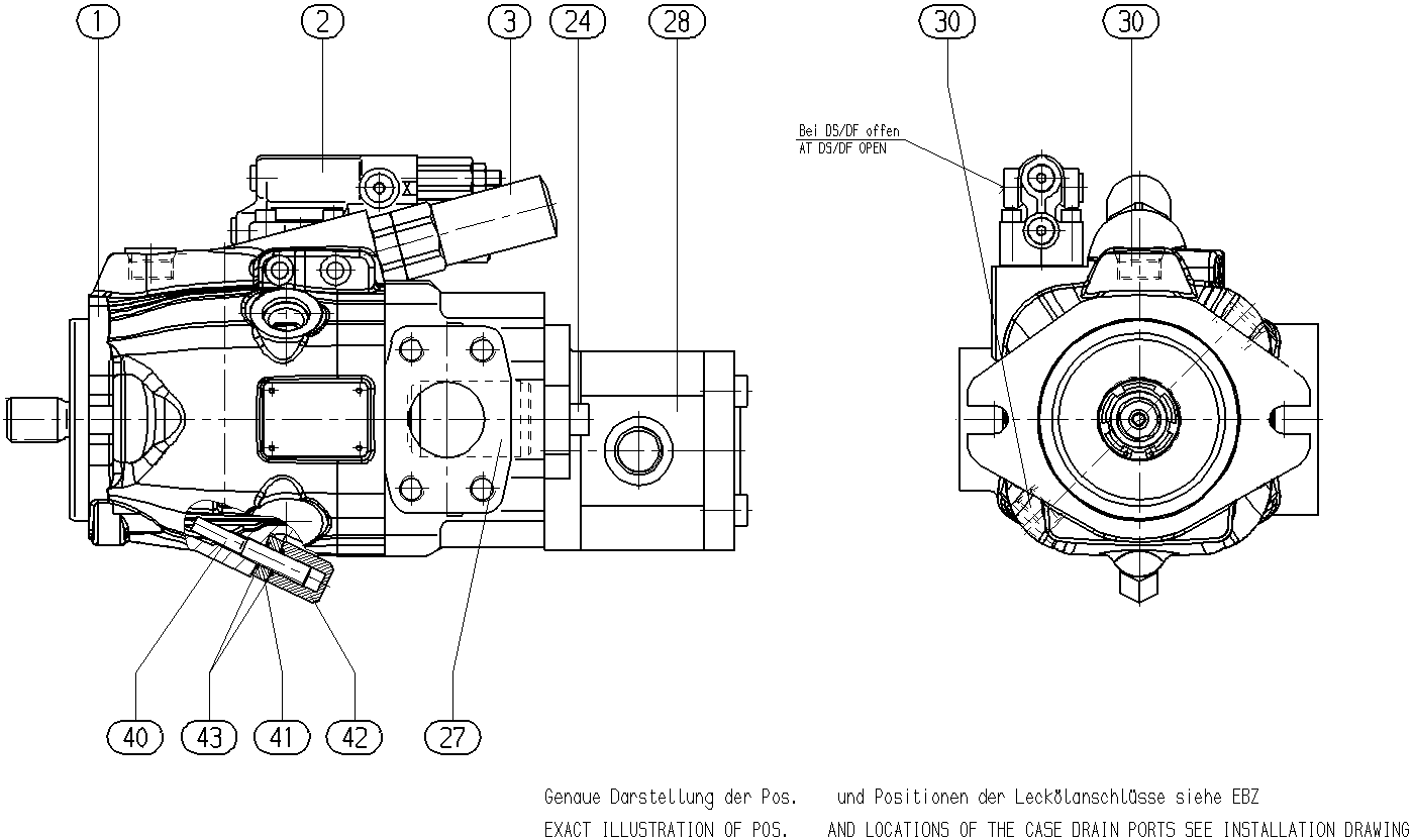 A A10V O 63LA8DS/53R-VSC62H00 -SO928 — Drawing