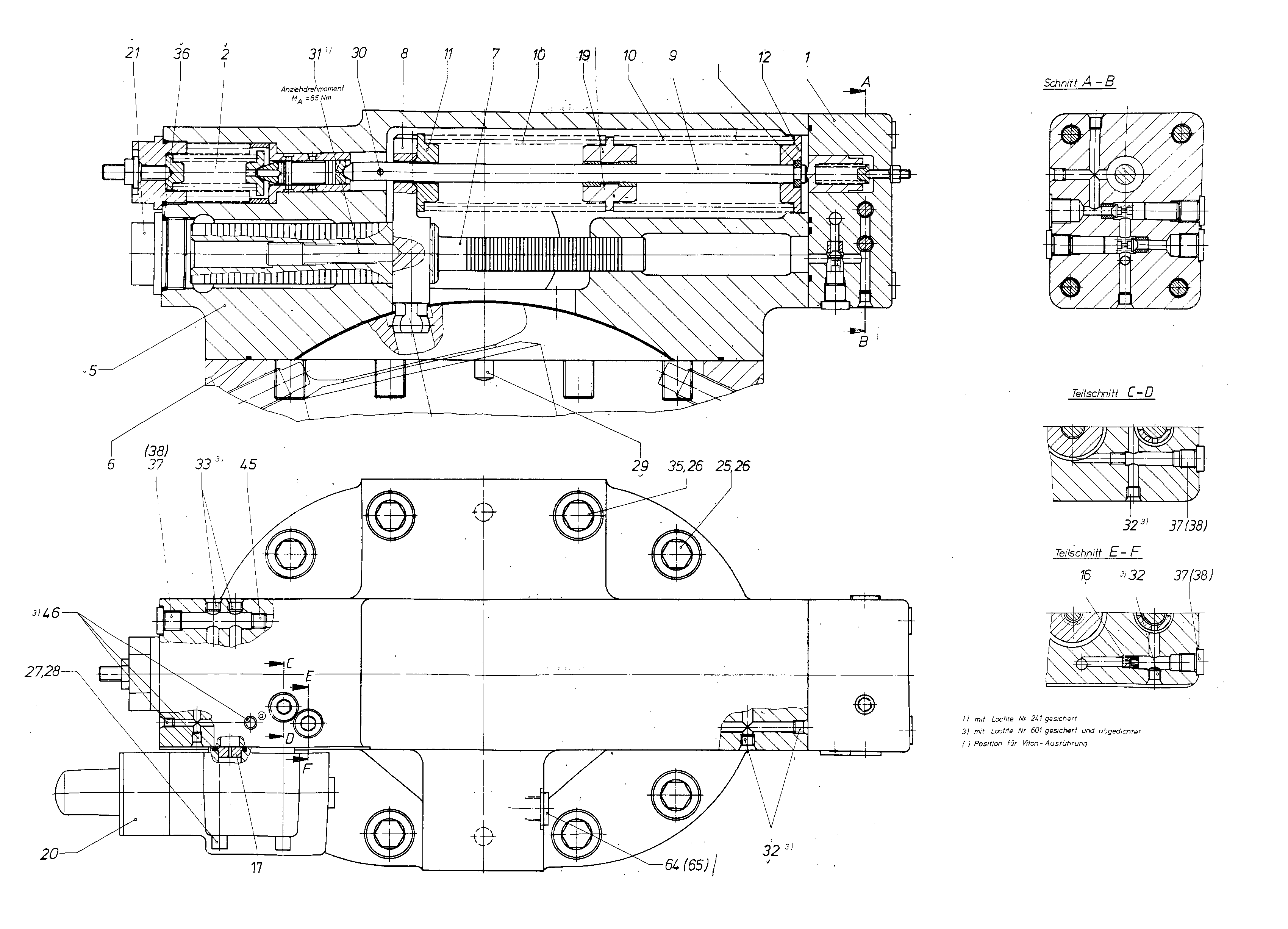 VERST. A7V 355 HD DRUCKABSCHN — Drawing