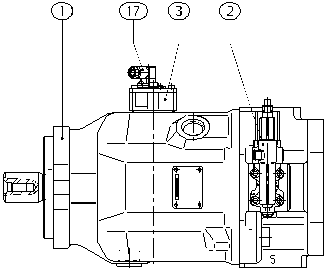 AH A10V O110 DFR1/31R-VSC12K07 -S2750 — Drawing