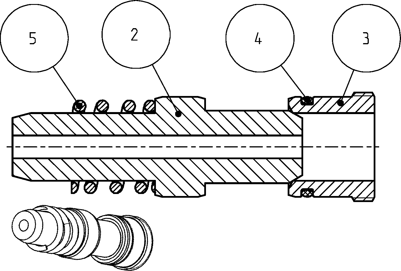 COLD-START VALVE — Drawing