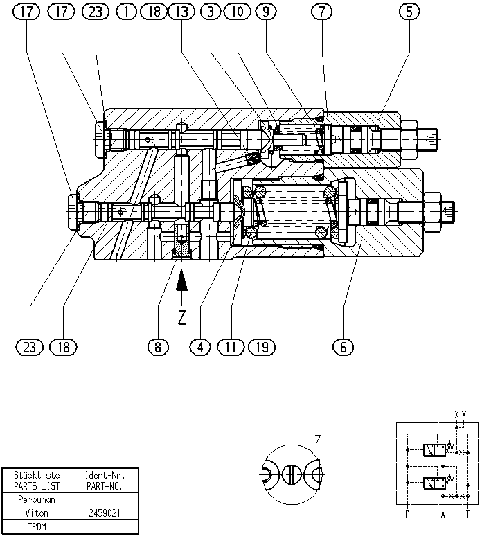 CONTROL VALVE — Drawing
