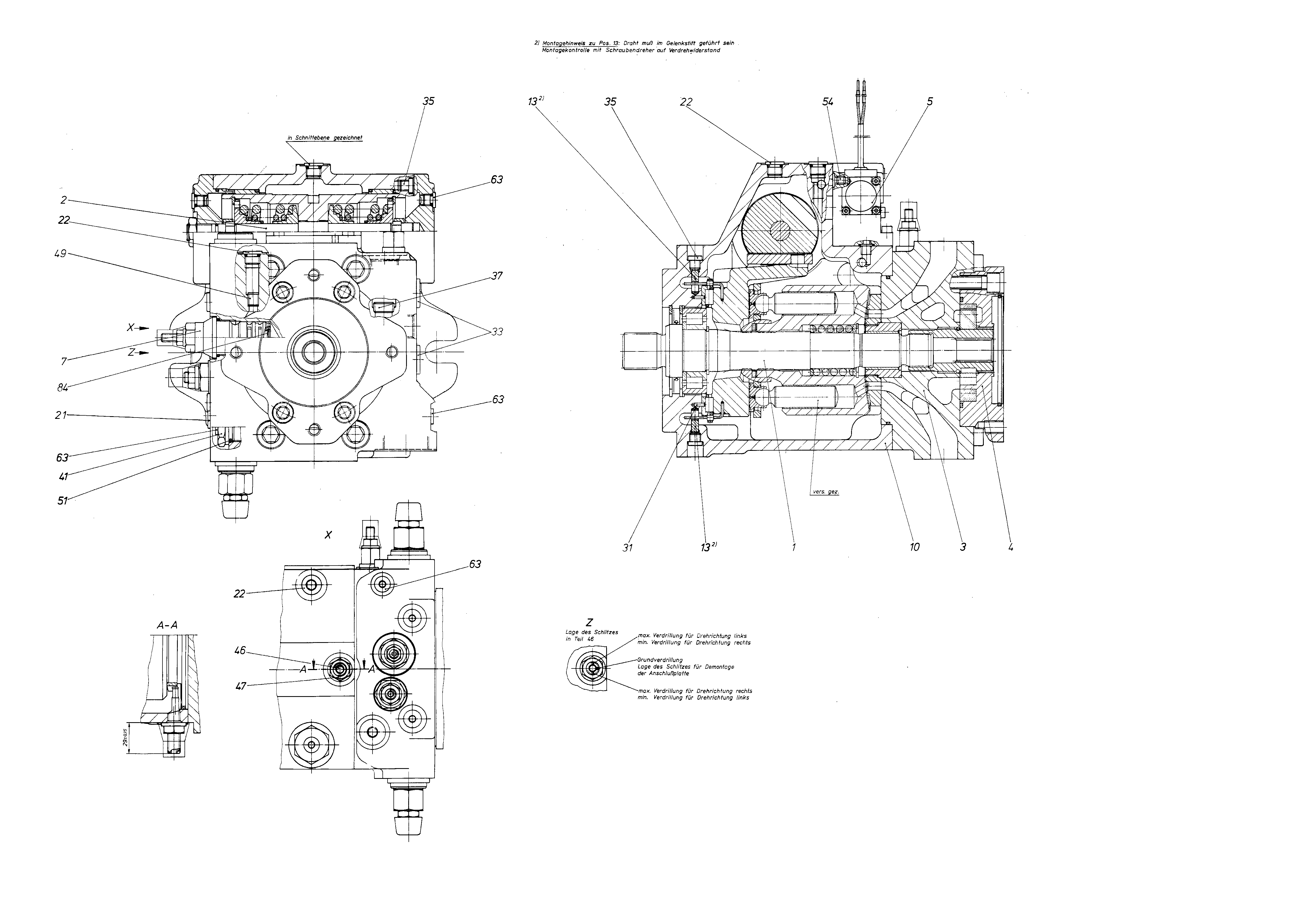 AA4VG90DA2DT2/32R-NXFXXFXX1D-S — Drawing