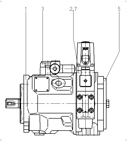 A A10VSO 28 DS1 /31W-PPA12T000 — Drawing