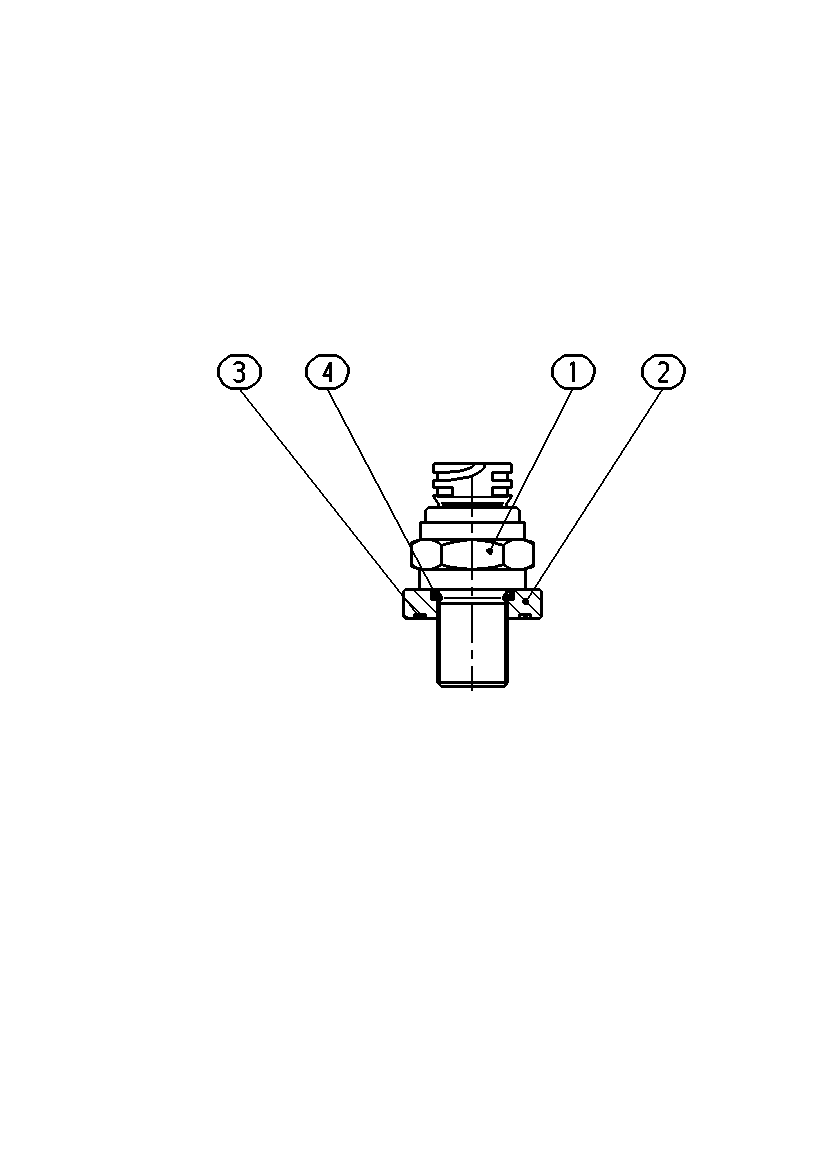 ROTATIONAL SPEED SENSOR — Drawing